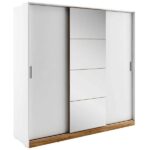Szafa Dentro DT-01 biały/dąb stirling Lenart