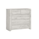 Komoda Angel TYP 43 dąb white craft  Meble Wójcik