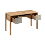 Biurko Indygo B2S dąb wotan/beige Gała Meble - obrazek 2