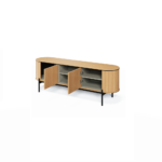Komoda RTV ROTTO RT-05 2d 168 dąb vincenza/eukaliptus Lenart - obrazek 2