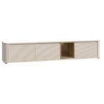 Szafka RTV 220 BREATHTAKER BTHTH141-M846 Dąb Mauvella/Piaskowy i Piaskowy Forte