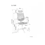 Fotel obrotowy Q-118R Signal - obrazek 3