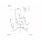 Fotel obrotowy Q-03 Signal - obrazek 3