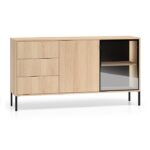 Komoda Barnee 02-001 dąb Lindberg ML MEBLE